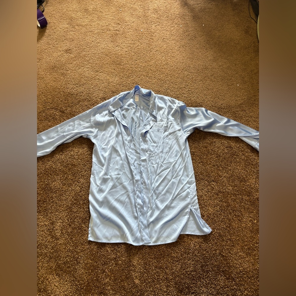 Satin PJ Shirt